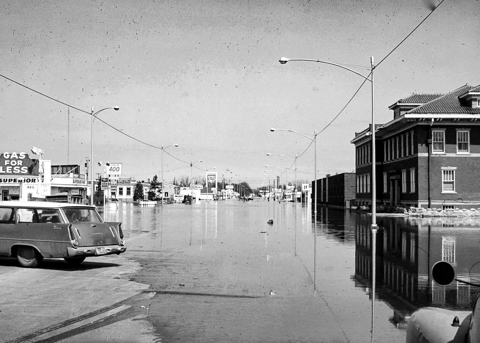 Ron Graw, Causeway Boulevard Flood, 1965